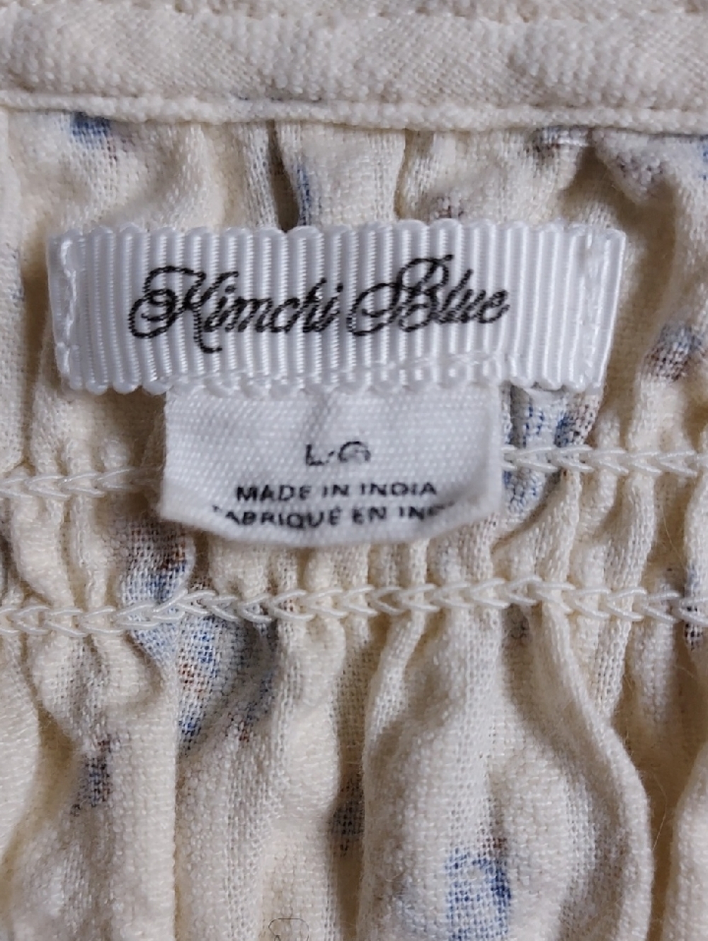 Urban Outfitters Kimchi Blue Cottagecore Grandmacore Coquette Western Top L - Picture 8 of 10